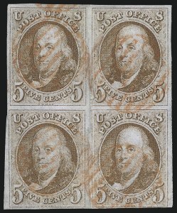 Sale 1096, Lot 3, 1847 Issue, 1875 Reproduction of 1847 Issue (Scott 1-4)