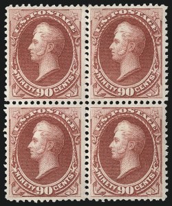 Sale 1096, Lot 308, 1873-75 Continental Bank Note Co. Issue (Scott 156-166, 178-179)