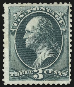 Sale 1096, Lot 314, 1875 Continental Bank Note Co. Hard Paper Special Printing (Scott 167-177, 180)