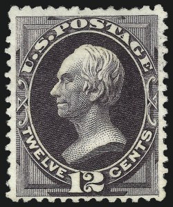 Sale 1096, Lot 318, 1875 Continental Bank Note Co. Hard Paper Special Printing (Scott 167-177, 180)