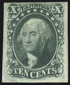 Sale 1096, Lot 33, 1851-56 Issue (Scott 5-17)