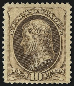 Sale 1096, Lot 336, 1879 American Bank Note Co. Issue (Scott 182-191)