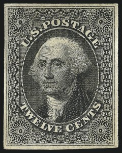 Sale 1096, Lot 35, 1851-56 Issue (Scott 5-17)