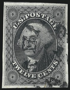 Sale 1096, Lot 36, 1851-56 Issue (Scott 5-17)