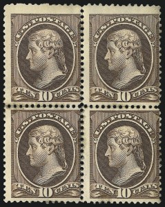 Sale 1096, Lot 365, 1881-88 American Bank Note Co. Issues (Scott 205-218)