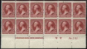 Sale 1096, Lot 386, 1890-93 Issue (Scott 219-229)