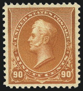 Sale 1096, Lot 395, 1890-93 Issue (Scott 219-229)