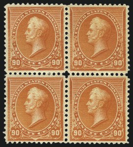 Sale 1096, Lot 396, 1890-93 Issue (Scott 219-229)