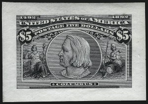 Sale 1096, Lot 401, Proofs and 1c-30c 1893 Columbian Issue (Scott 230-239)