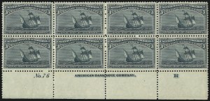 Sale 1096, Lot 406, Proofs and 1c-30c 1893 Columbian Issue (Scott 230-239)