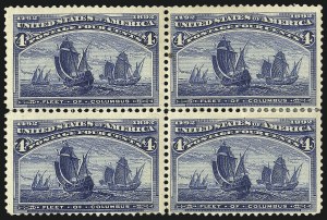 Sale 1096, Lot 409, Proofs and 1c-30c 1893 Columbian Issue (Scott 230-239)