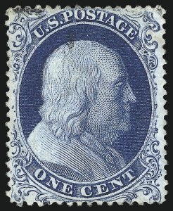 Sale 1096, Lot 42, 1c-3c 1857-60 Issue (Scott 18-26A)