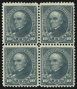 Sale 1096, Lot 438, 1894 Unwatermarked Bureau Issue (Scott 246-263)