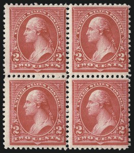 Sale 1096, Lot 442, 1894 Unwatermarked Bureau Issue (Scott 246-263)
