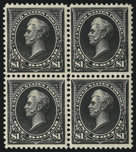 Sale 1096, Lot 459, 1894 Unwatermarked Bureau Issue (Scott 246-263)