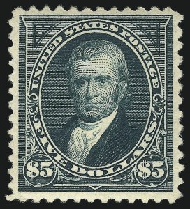 Sale 1096, Lot 466, 1894 Unwatermarked Bureau Issue (Scott 246-263)