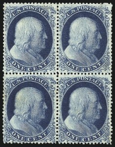 Sale 1096, Lot 47, 1c-3c 1857-60 Issue (Scott 18-26A)