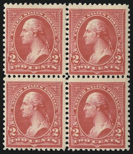 Sale 1096, Lot 472, 1895-98 Watermarked Bureau Issues (Scott 264-284)