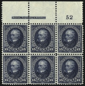 Sale 1096, Lot 476, 1895-98 Watermarked Bureau Issues (Scott 264-284)