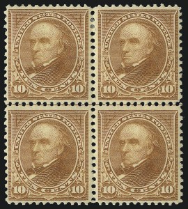 Sale 1096, Lot 492, 1895-98 Watermarked Bureau Issues (Scott 264-284)
