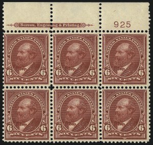 Sale 1096, Lot 494, 1895-98 Watermarked Bureau Issues (Scott 264-284)