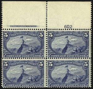Sale 1096, Lot 504, 1898 Trans-Mississippi Issue (Scott 285-293)