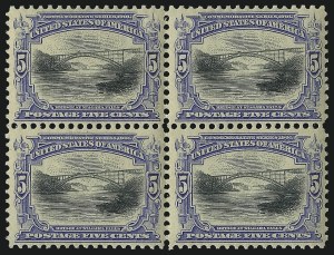 Sale 1096, Lot 524, 1901 Pan-American Issue (Scott 294-299)