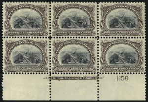 Sale 1096, Lot 527, 1901 Pan-American Issue (Scott 294-299)