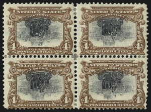 Sale 1096, Lot 534, 1901 Pan-American Issue Inverts (Scott 294a-296a)