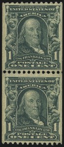 Sale 1096, Lot 557, 1906-08 Issue Imperforates and Coils (Scott 314A-322)