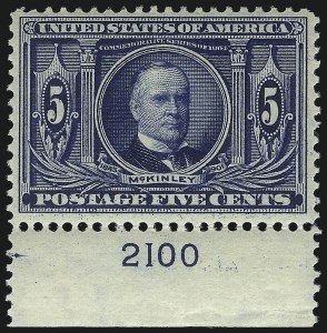 Sale 1096, Lot 564, 1904-07 Louisiana Purchase & Jamestown Issues (Scott 323-330)
