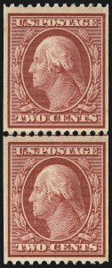 Sale 1096, Lot 579, 1908-10 Washington-Franklin Issues (Scott 331-356)
