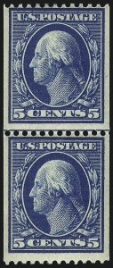 Sale 1096, Lot 582, 1908-10 Washington-Franklin Issues (Scott 331-356)