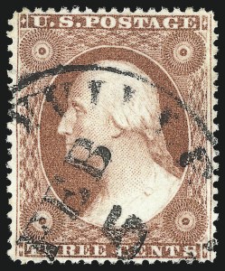 Sale 1096, Lot 59, 1c-3c 1857-60 Issue (Scott 18-26A)