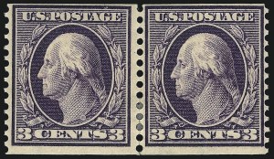 Sale 1096, Lot 632, 1910-11 Washington-Franklin Issue (Scott 374-396)