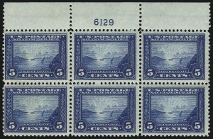 Sale 1096, Lot 646, 1913-15 Panama-Pacific Issue (Scott 397-404)