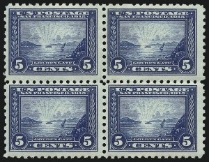 Sale 1096, Lot 651, 1913-15 Panama-Pacific Issue (Scott 397-404)