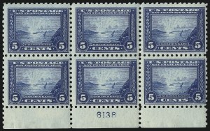 Sale 1096, Lot 654, 1913-15 Panama-Pacific Issue (Scott 397-404)