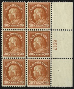 Sale 1096, Lot 667, 1912-14 Washington-Franklin Issue (Scott 405-423D)
