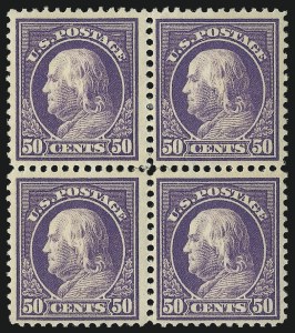 Sale 1096, Lot 669, 1912-14 Washington-Franklin Issue (Scott 405-423D)