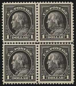 Sale 1096, Lot 674, 1912-14 Washington-Franklin Issue (Scott 405-423D)