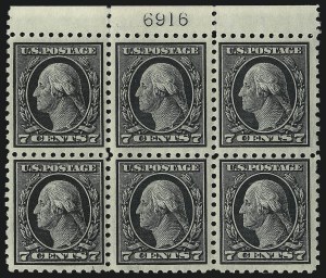 Sale 1096, Lot 679, 1913-15 Washington-Franklin Issues (Scott 424-461)