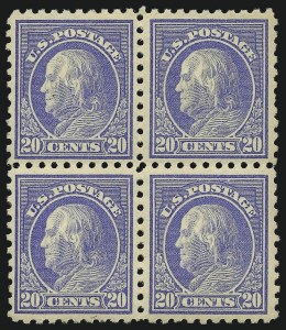 Sale 1096, Lot 681, 1913-15 Washington-Franklin Issues (Scott 424-461)