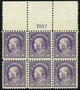 Sale 1096, Lot 687, 1913-15 Washington-Franklin Issues (Scott 424-461)