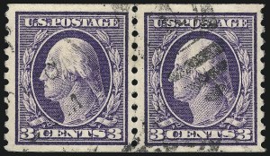 Sale 1096, Lot 692, 1913-15 Washington-Franklin Issues (Scott 424-461)