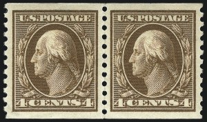 Sale 1096, Lot 693, 1913-15 Washington-Franklin Issues (Scott 424-461)