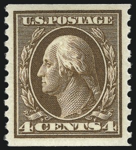 Sale 1096, Lot 694, 1913-15 Washington-Franklin Issues (Scott 424-461)