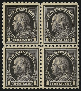 Sale 1096, Lot 705, 1913-15 Washington-Franklin Issues (Scott 424-461)