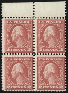 Sale 1096, Lot 707, 1913-15 Washington-Franklin Issues (Scott 424-461)