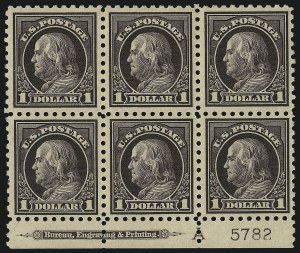 Sale 1096, Lot 730, 1916-17 Issues (Scott 462-491)